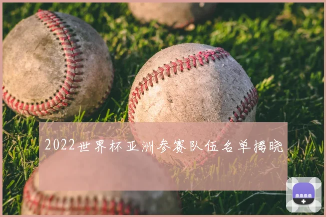 2022世界杯亚洲参赛队伍名单揭晓